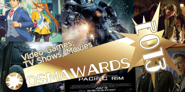 OSMcast! The 2013 OSMawards Part I: Video Games, TV Shows, Movies 1-6-2014