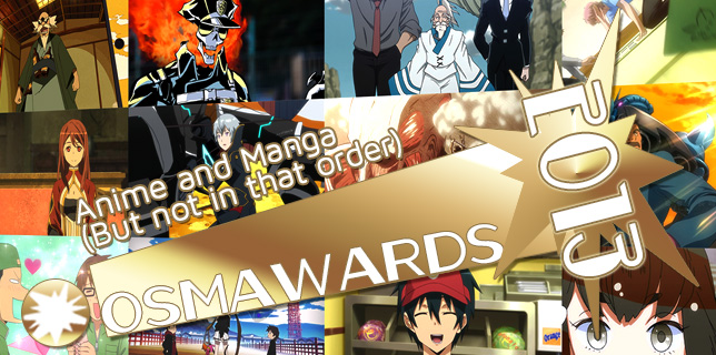 OSMcast! The 2013 OSMawards Part II: Anime and Manga (But not in that order) 1-20-2014