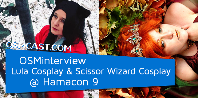 OSMinterview! Lula Cosplay & Scissor Wizard Cosplay @ Hamacon 9