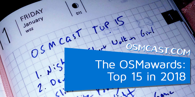 OSMcast! Show #146: The OSMawards:  Top 15 in 2018