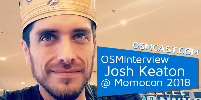 OSMinterview! Josh Keaton @ Momocon 2018