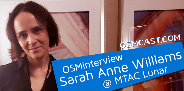 OSMinterview! Sarah Anne Williams @ MTAC Lunar