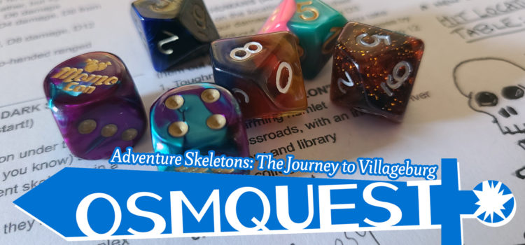 OSMquest! Adventure Skeletons: The Journey to Villageburg